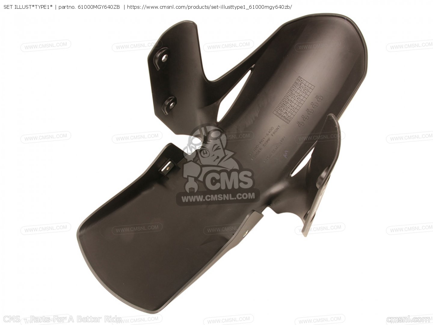 61000MGY640ZB: SET ILLUST*TYPE1* Honda - buy the 61000-MGY