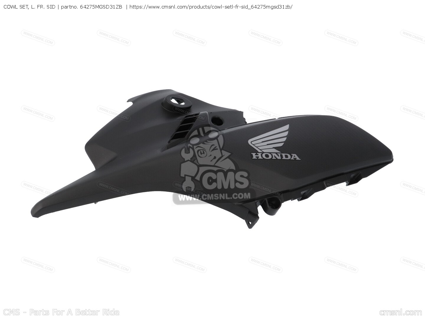 HONDA ホンダ純正部品 SET ILLUST*TYPE1* 64350-MGP-600ZA