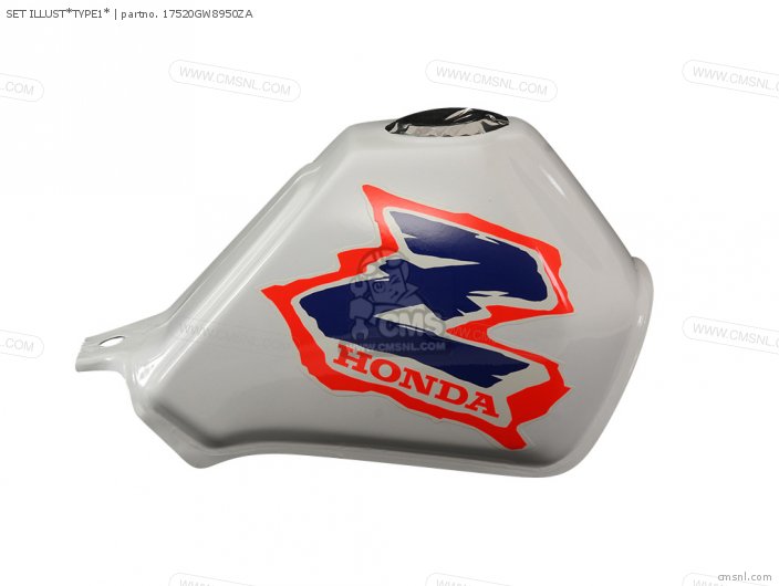 17520GW8950ZA: Set Illust*type1* Honda - buy the 17520-GW8 17520GW8950ZA: Set Illust*type1* Honda - buy the 17520-GW8