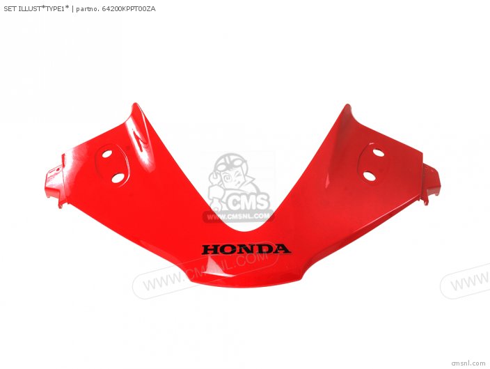 Honda SET ILLUST*TYPE1* 64200KPPT00ZA