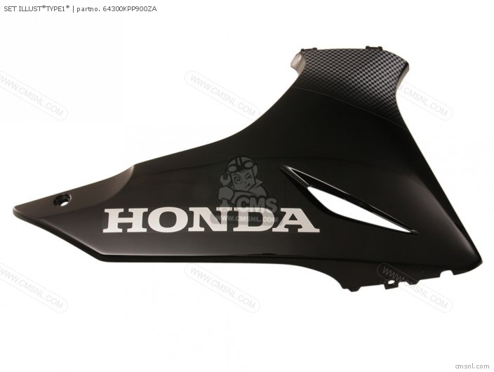 Honda SET ILLUST*TYPE1* 64300KPP900ZA