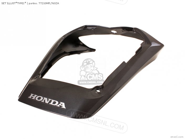 Honda SET ILLUST*TYPE1* 77210MFL760ZA