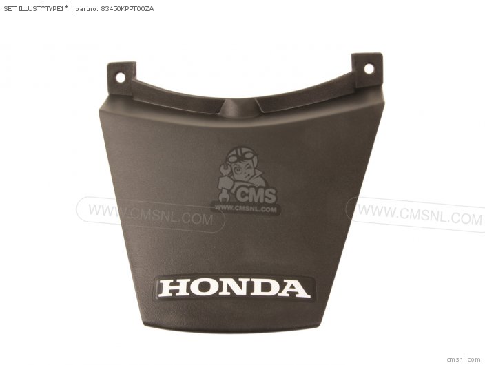 Honda SET ILLUST*TYPE1* 83450KPPT00ZA