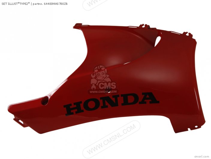 Honda SET ILLUST*TYPE2* 64400MAS780ZB