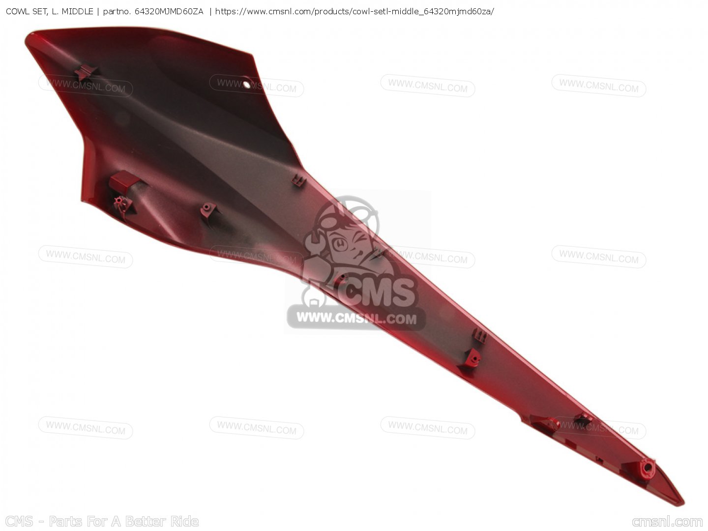 馬ページ 64320MJMD60ZA: SET ILLUST*TYPE3* Honda - buy the 64320-MJM-D60ZA