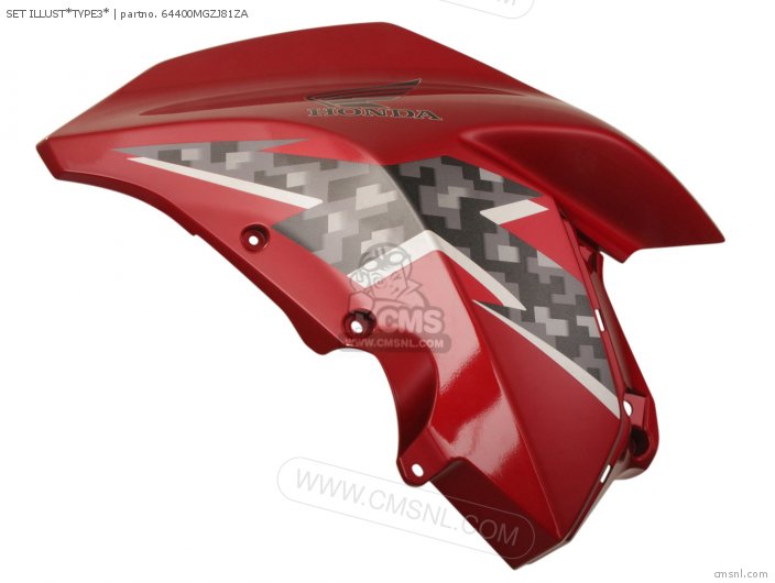 HONDA CB Priekinis Plastikas 64130-MGZ-J800 2617999 - Naudotos