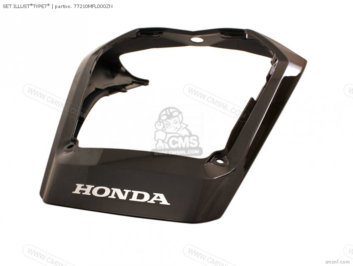 Honda SET ILLUST*TYPE7* 77210MFL000ZN