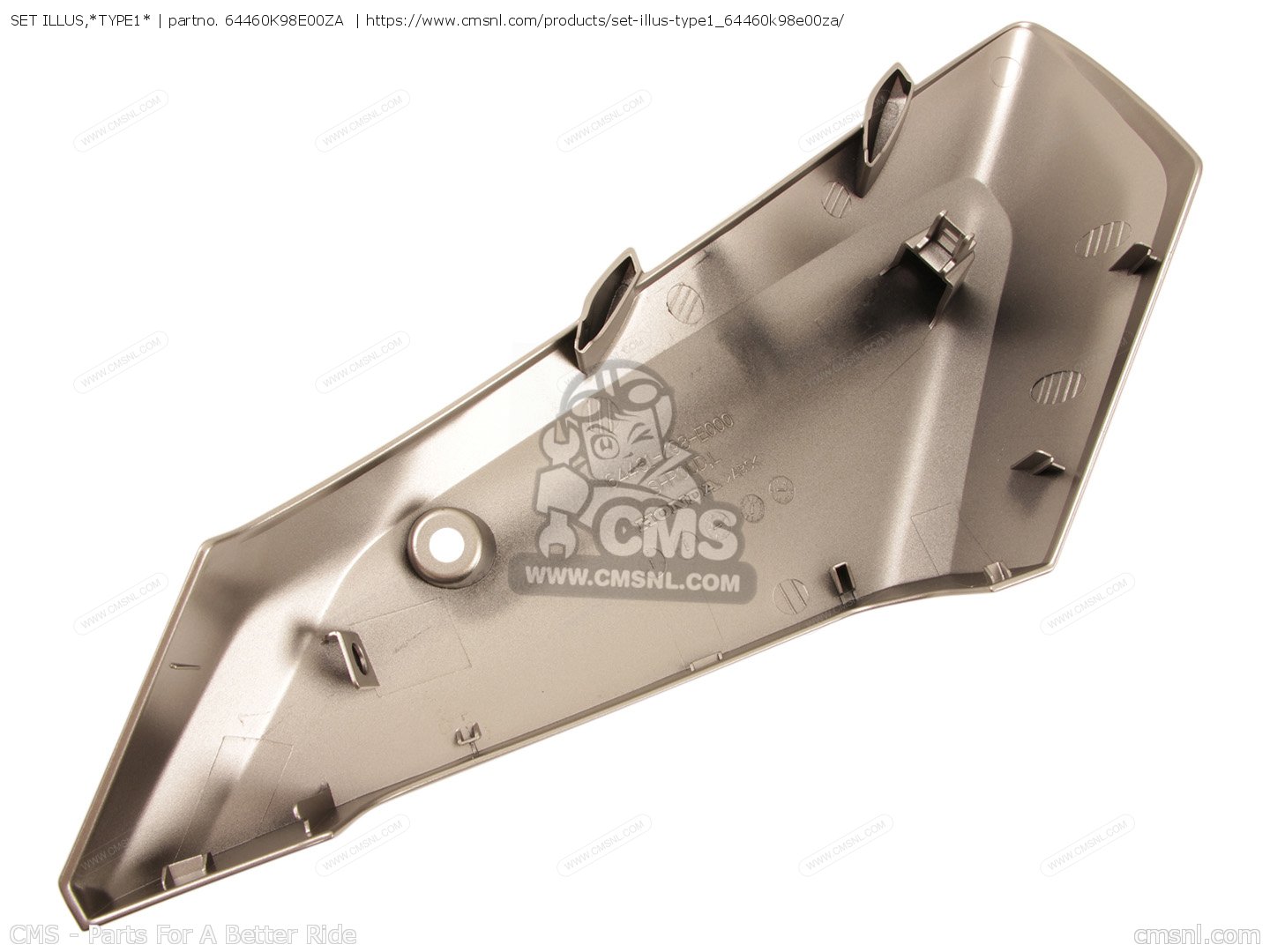 64460K98E00ZA: SET ILLUS,*TYPE1* Honda - buy the 64460-K98-E00ZA