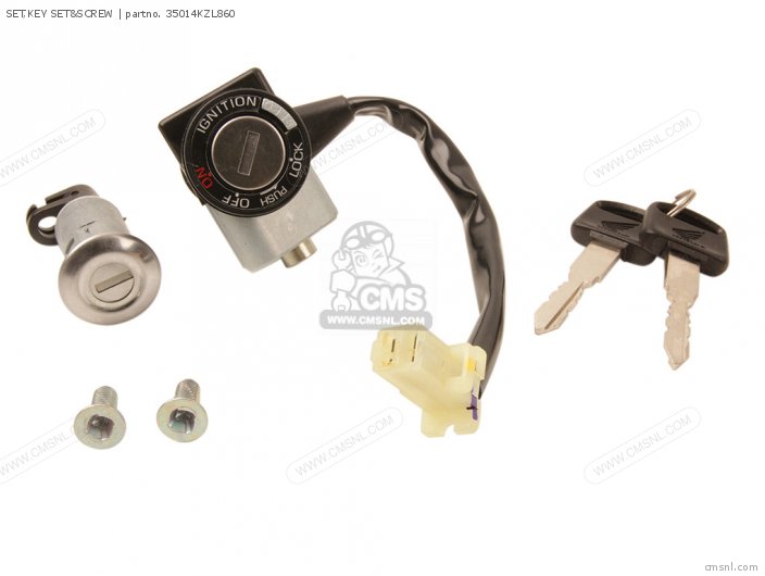 Honda SET,KEY SET&SCREW 35014KZL860