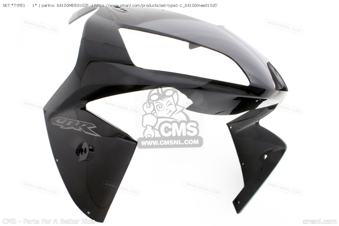 64100MEE010ZF: SET *TYPE1 1* Honda - buy the 64100-MEE-010ZF at CMSNL