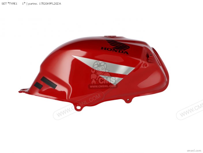 Honda SET *TYPE1 1* 17520KPFL20ZA Honda SET *TYPE1 1* 17520KPFL20ZA