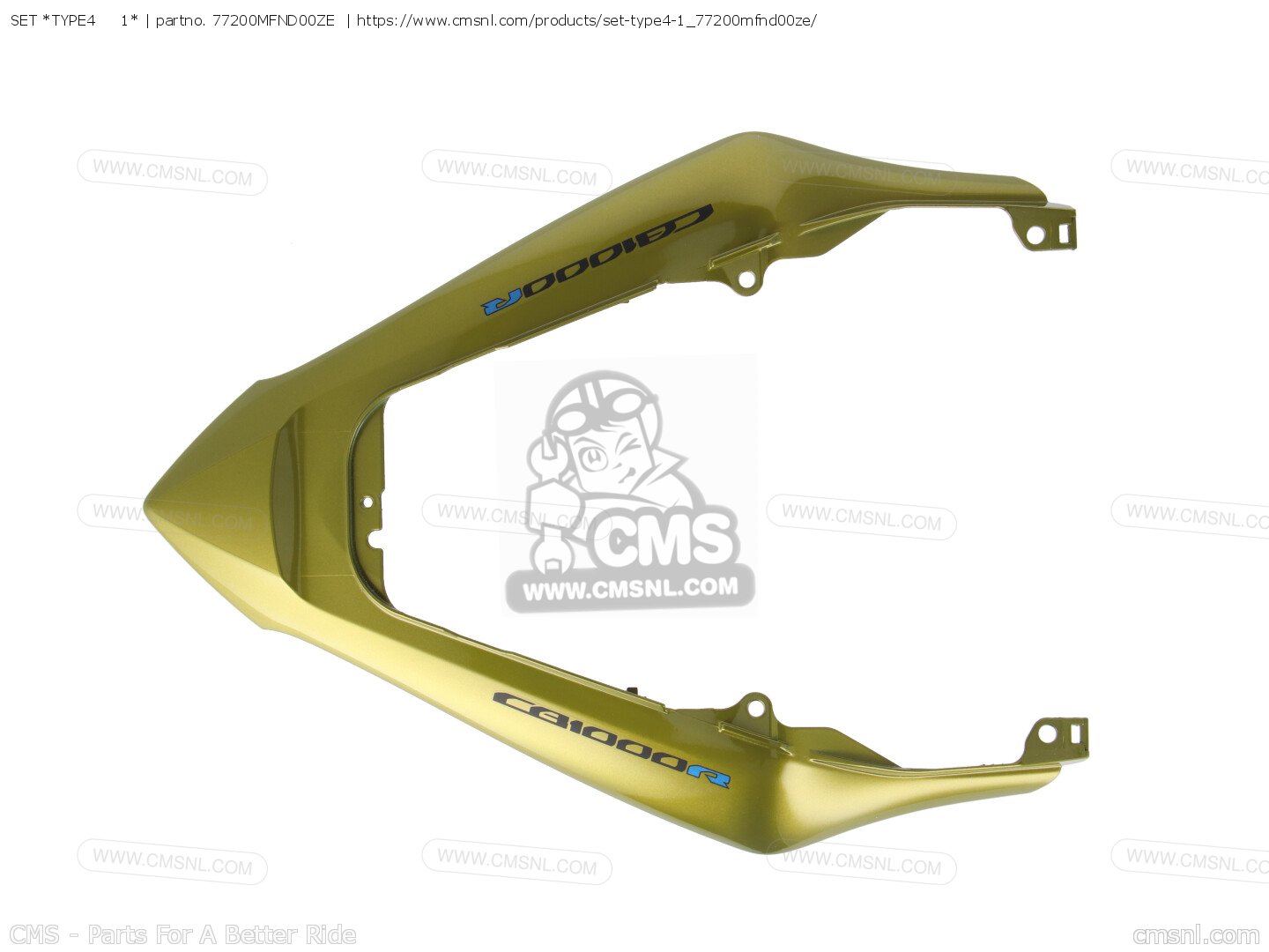 77200MFND00ZE: SET *TYPE4 1* Honda - buy the 77200-MFN-D00ZE at CMSNL