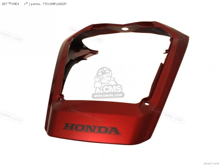 Honda SET *TYPE4 1* 77210MFL000ZP Honda SET *TYPE4 1* 77210MFL000ZP