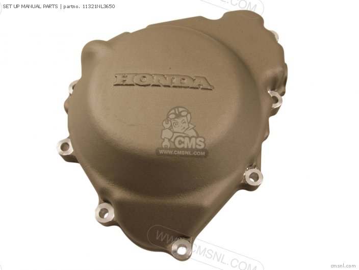 Honda SET UP MANUAL PARTS 11321NL3650