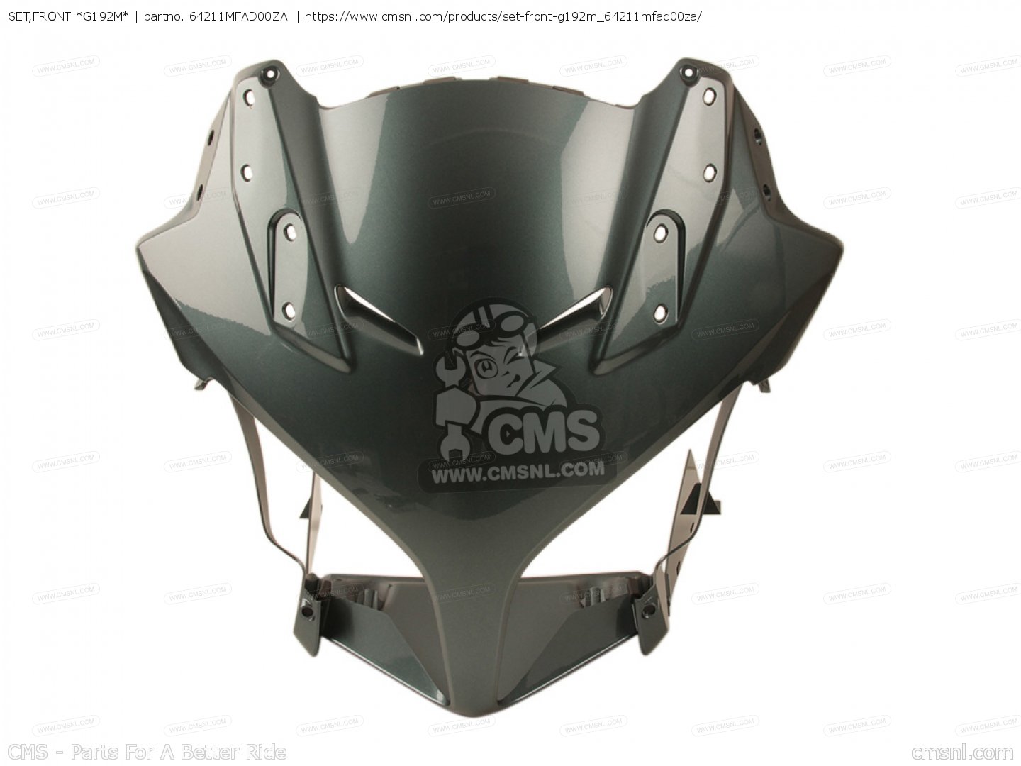 64211MFAD00ZA: SET,FRONT *G192M* Honda - buy the 64211-MFA-D00ZA