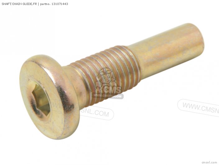 Kawasaki SHAFT,CHAIN GUIDE,FR 131071443