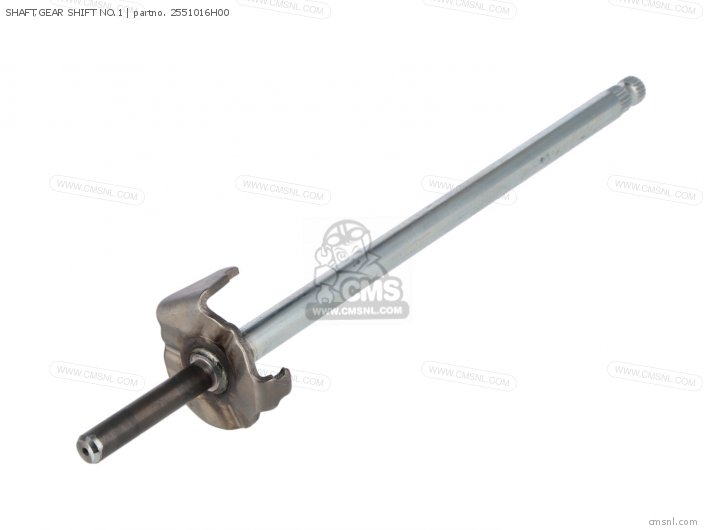 Suzuki SHAFT,GEAR SHIFT NO.1 2551016H00 Suzuki SHAFT,GEAR SHIFT NO.1 2551016H00