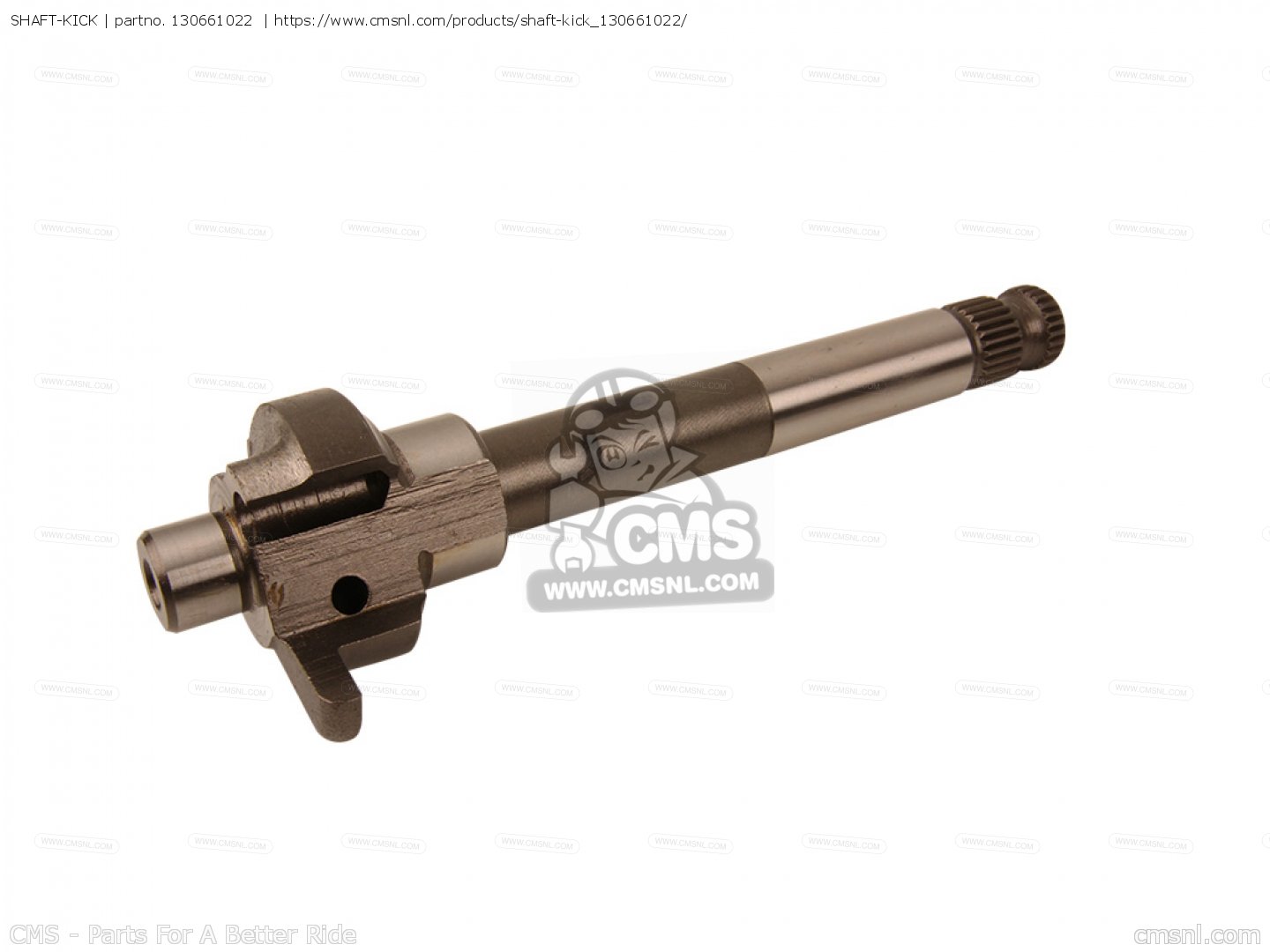 SHAFTKICK for G31MA CENTURION 1971 order at CMSNL