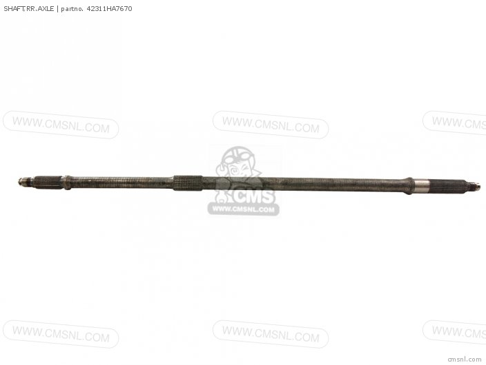 Honda SHAFT,RR.AXLE 42311HA7670