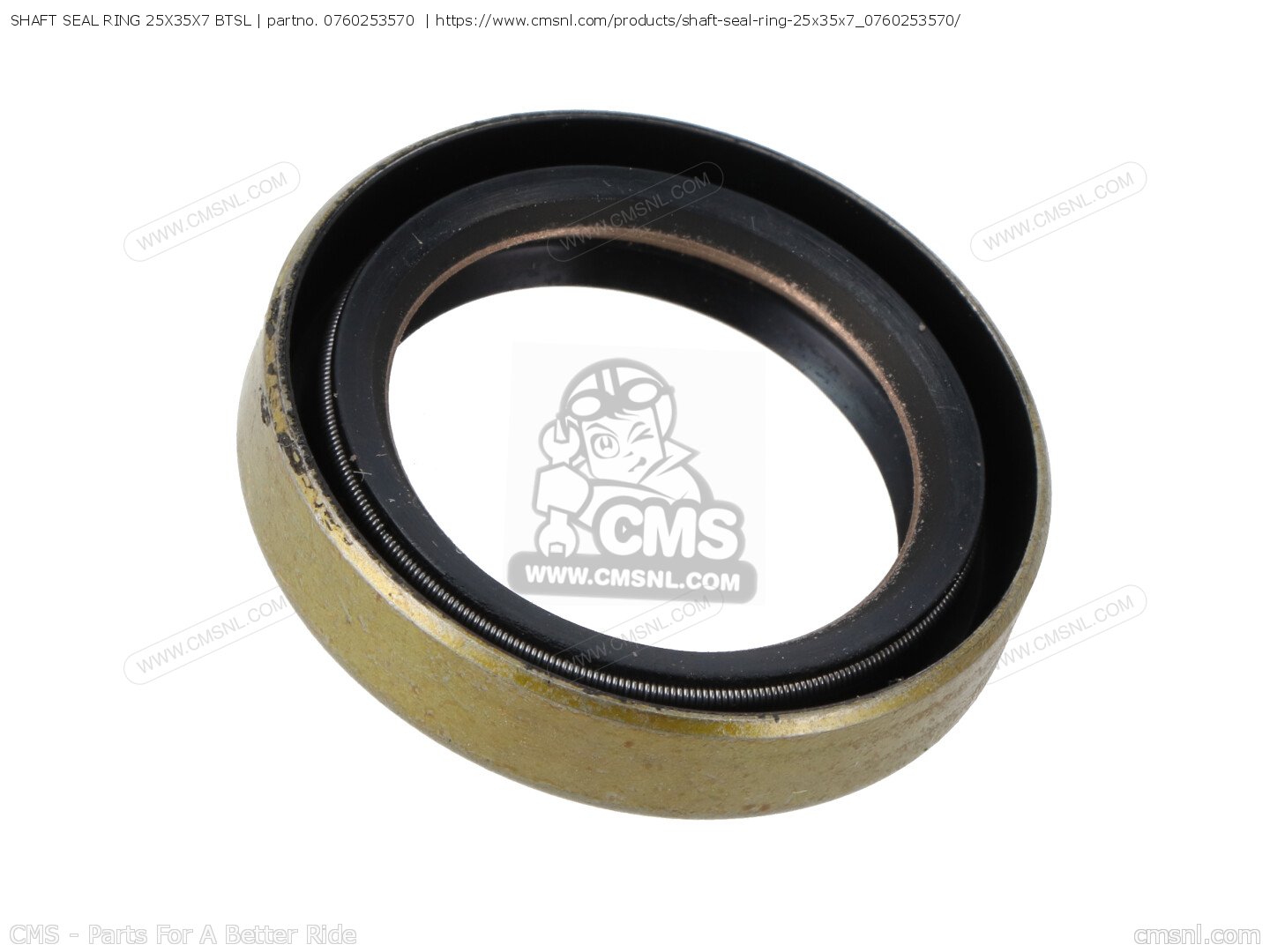 0760253570: SHAFT SEAL RING 25X35X7 BTSL KTM - buy the 0760253570