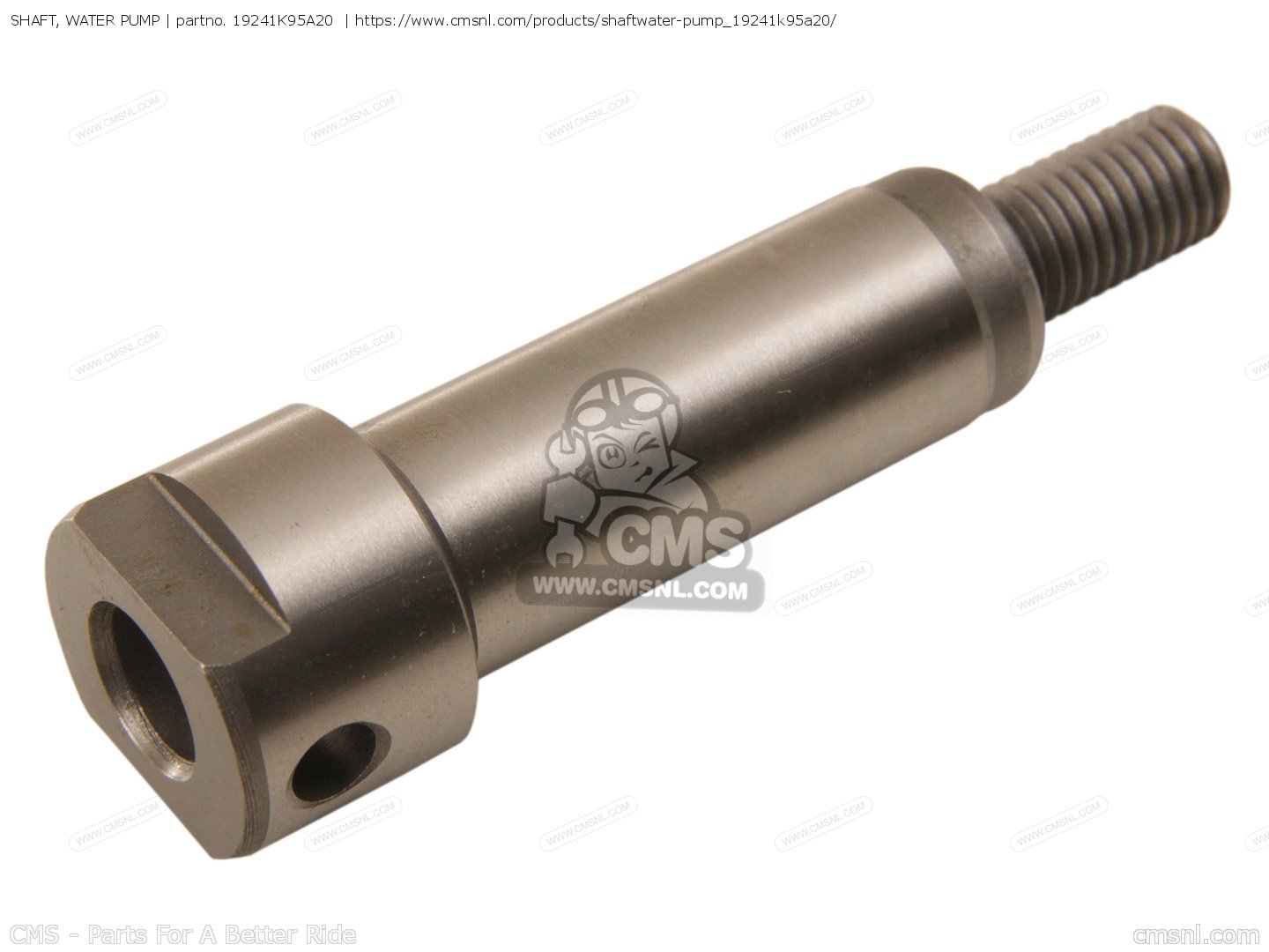 19241K95A20 Shaft Water Pump Honda buy the 19241K95A20 at CMSNL