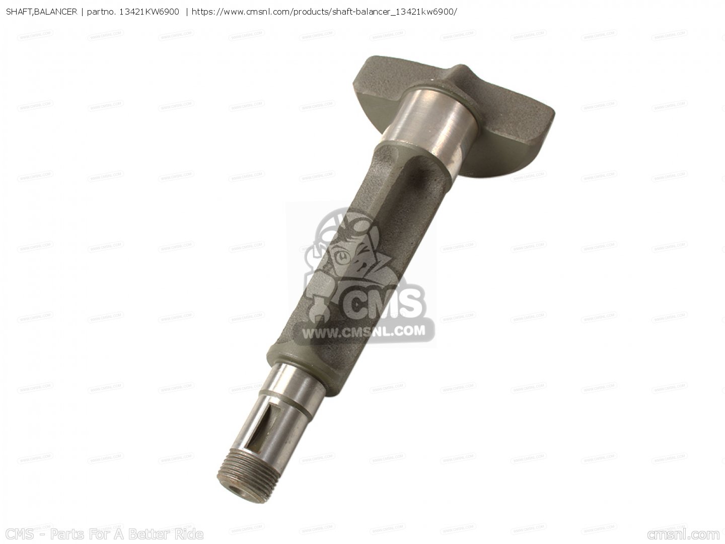 13421KW6900 Shaft,balancer Honda buy the 13421KW6900 at CMSNL