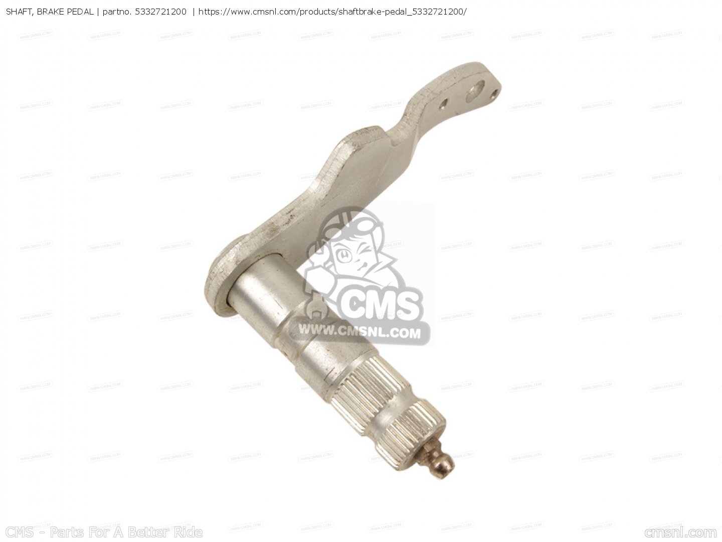 SHAFT, BRAKE PEDAL for XS650 1978 USA order at CMSNL