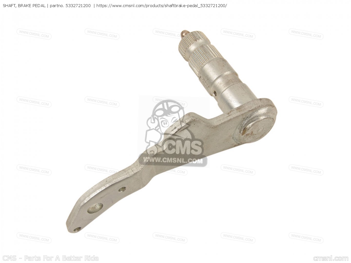 SHAFT, BRAKE PEDAL for XS650 1978 USA order at CMSNL