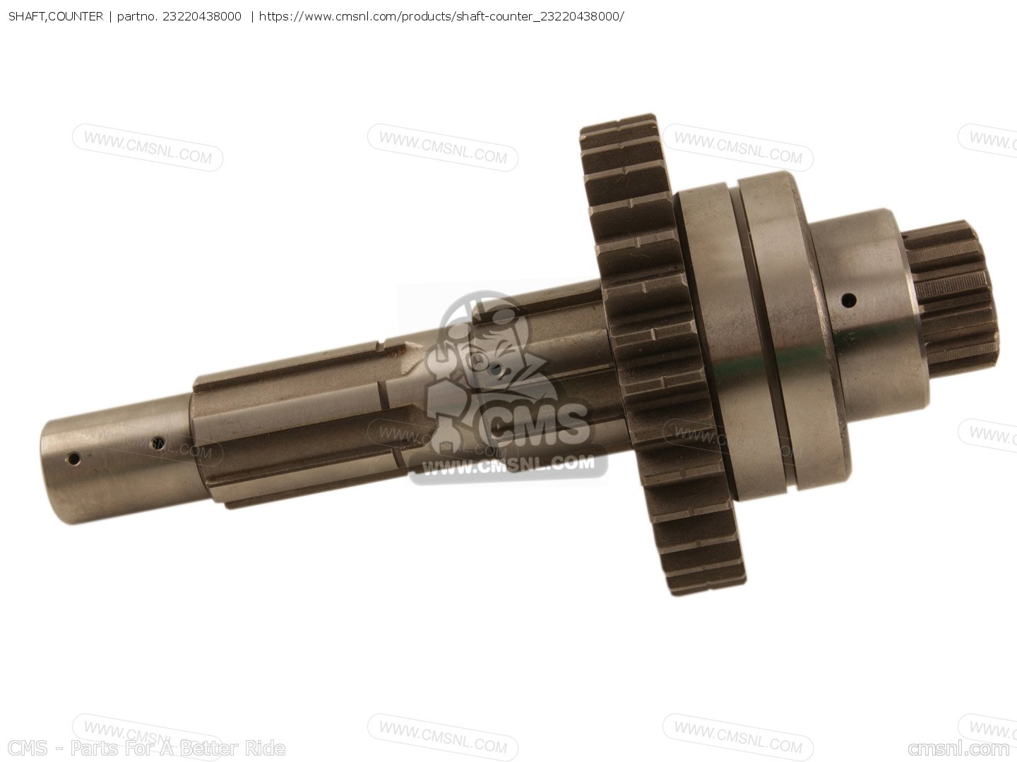 SHAFT,COUNTER for CB900FA BOL D'OR order at CMSNL