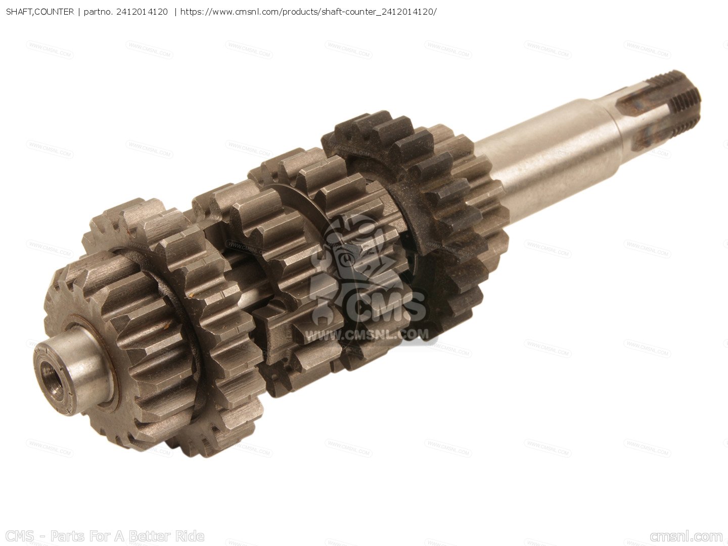 SHAFT,COUNTER for RM125 1983 (D) order at CMSNL