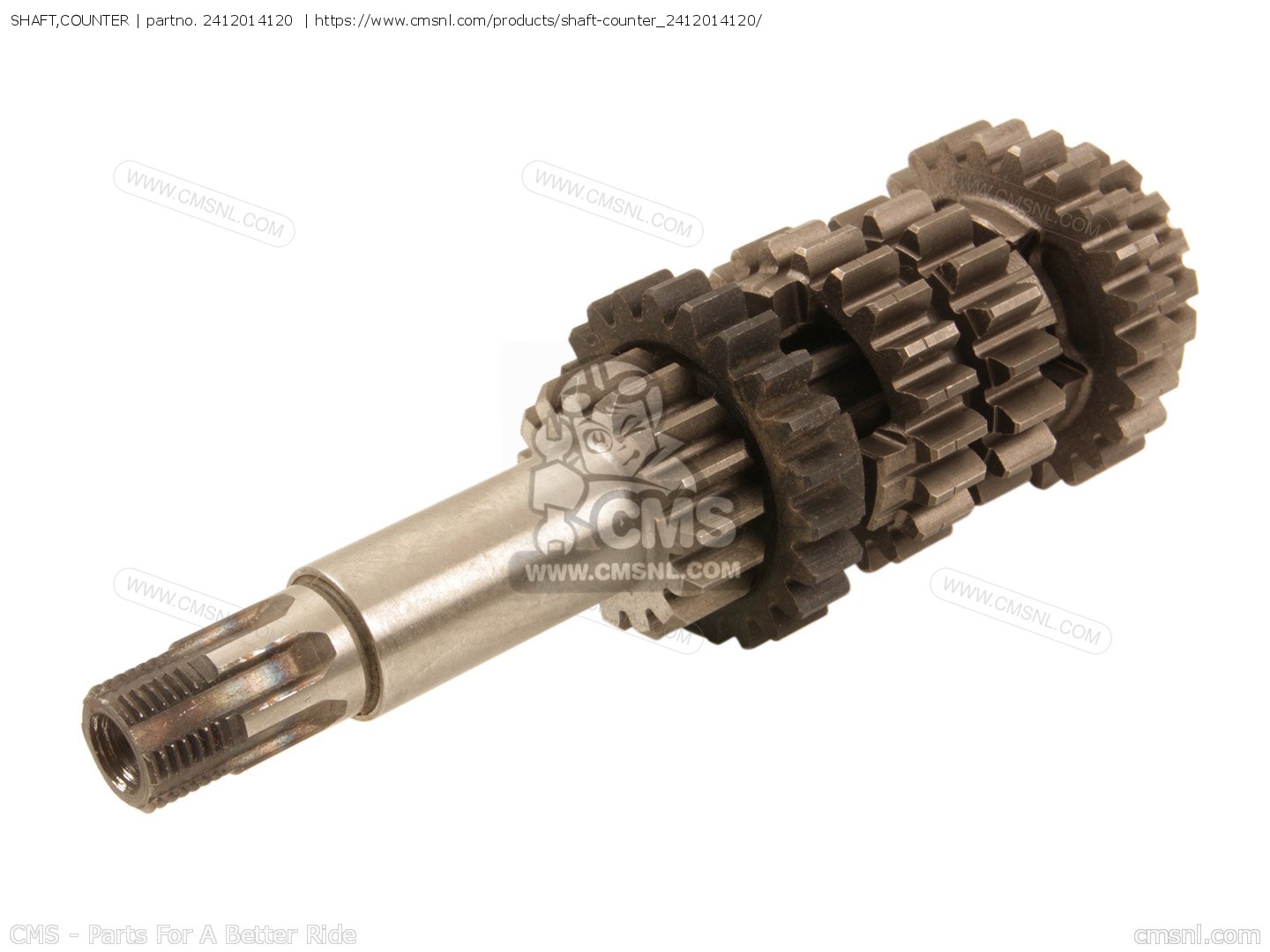 SHAFT,COUNTER for RM125 1983 (D) order at CMSNL