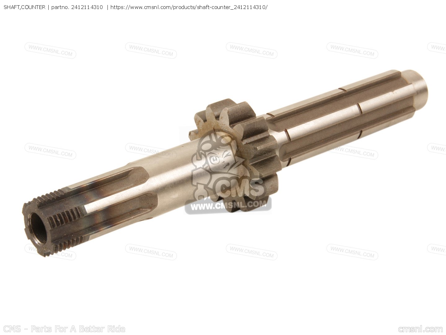 SHAFT,COUNTER for RM250 1985 (F) order at CMSNL