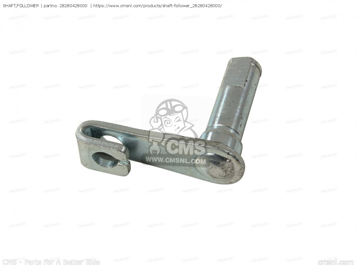 SHAFT,FOLLOWER for XL500S 1981 (B) USA - order at CMSNL