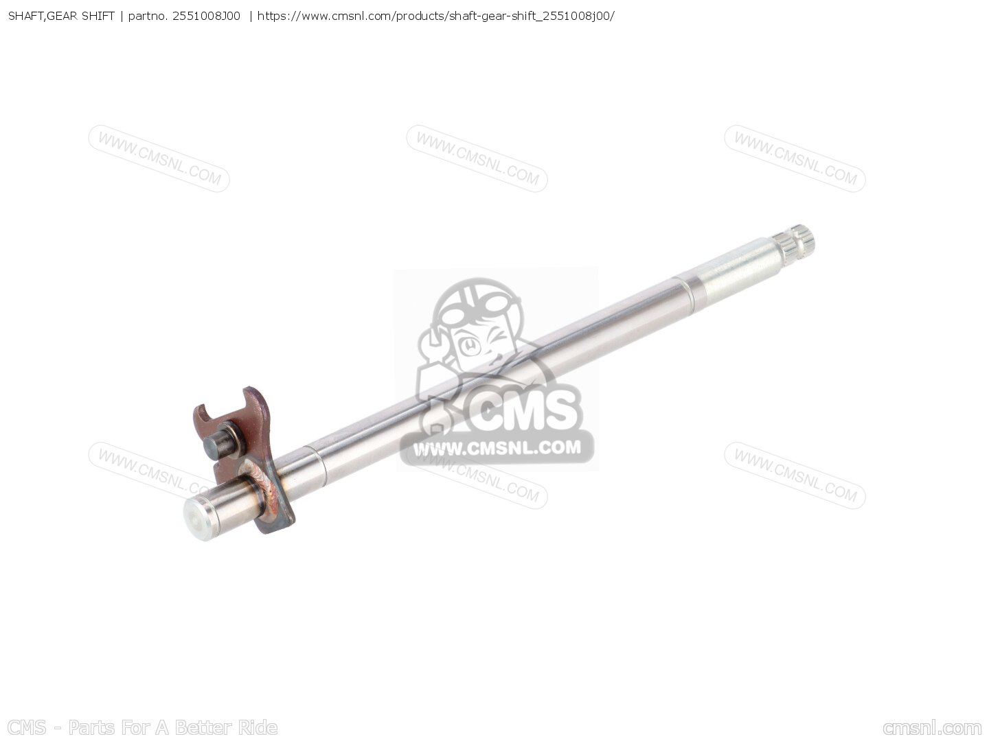 2551008J00 Shaft,gear Shift Suzuki buy the 2551008J00 at CMSNL