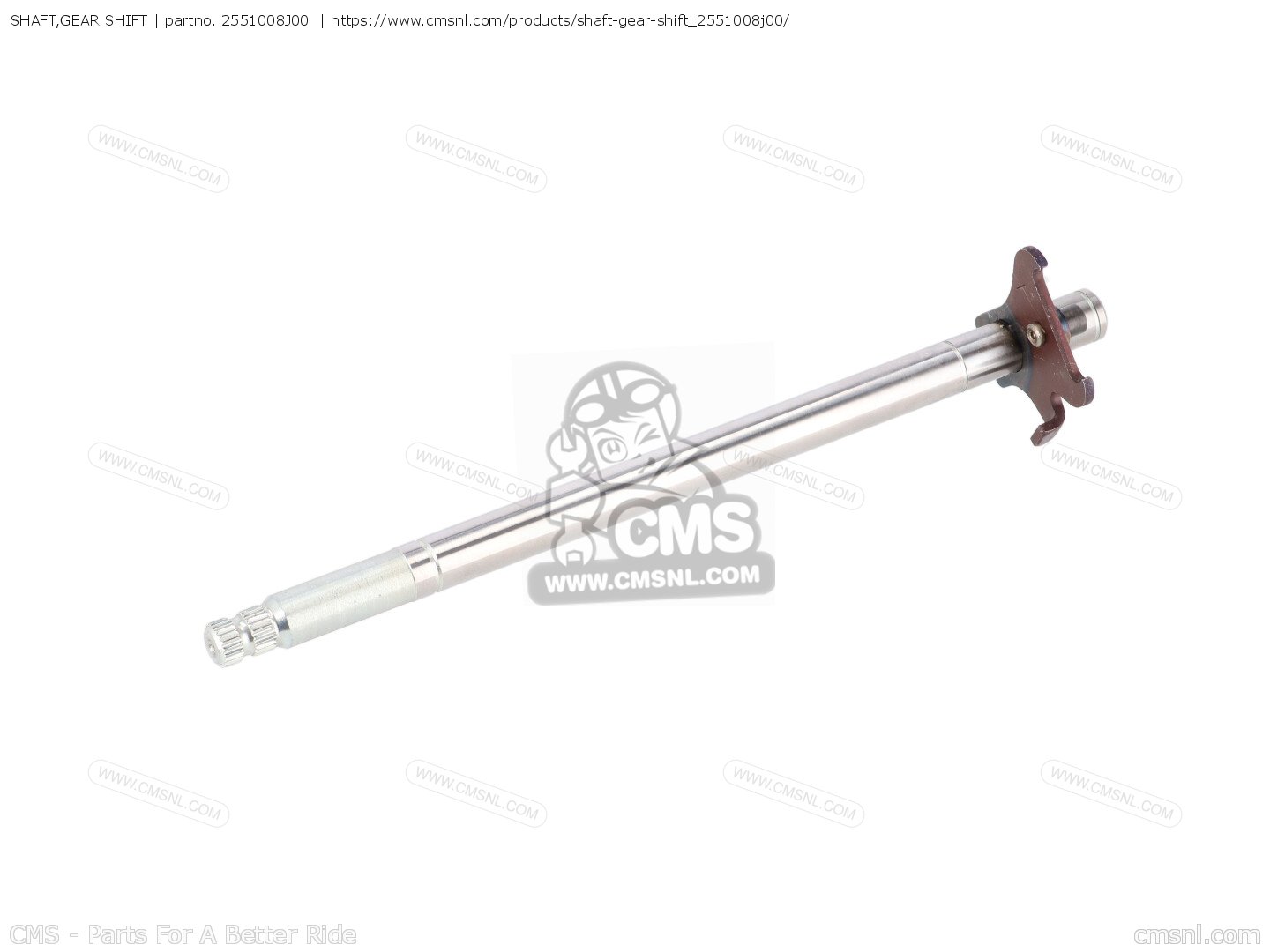 2551008J00 Shaft,gear Shift Suzuki buy the 2551008J00 at CMSNL