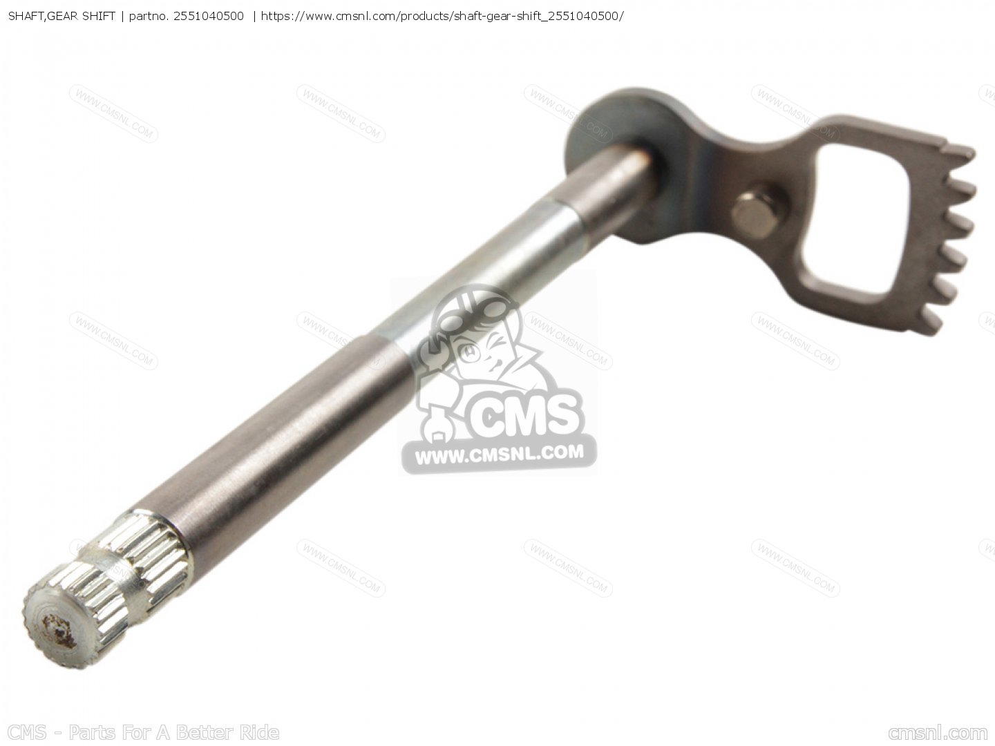 SHAFT,GEAR SHIFT for PE175 1980 (T) USA (E03) order at CMSNL