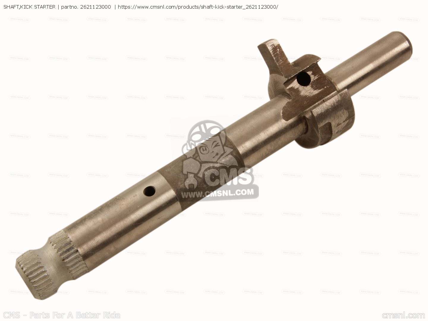2621123000 Shaft,kick Starter Suzuki buy the 2621123000 at CMSNL