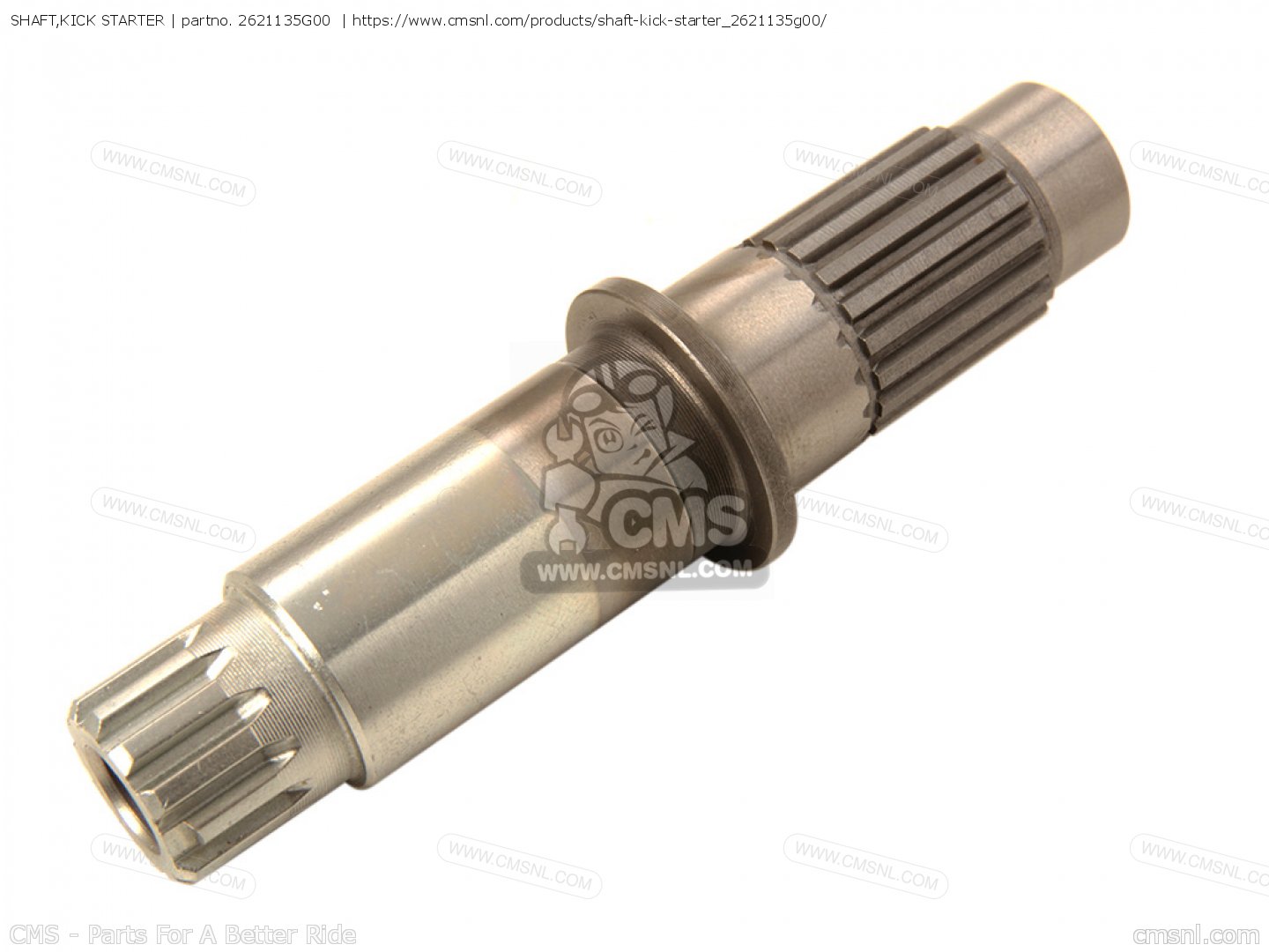 2621135G00 Shaft,kick Starter Suzuki buy the 2621135G00 at CMSNL