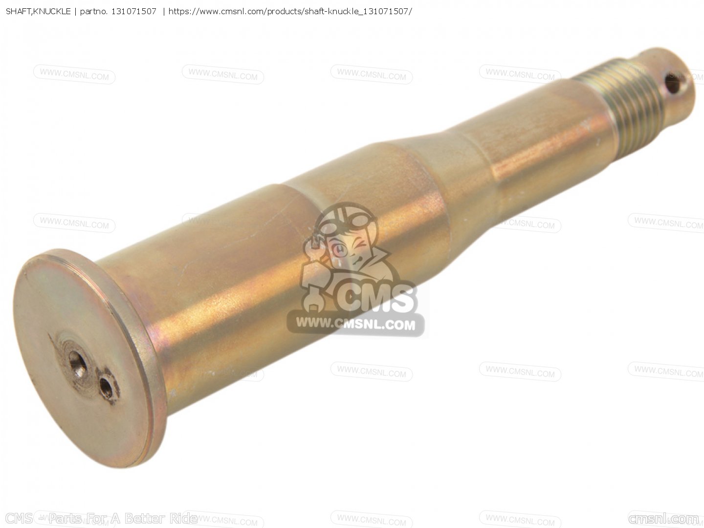 131071507 Shaft,knuckle Kawasaki buy the 131071507 at CMSNL