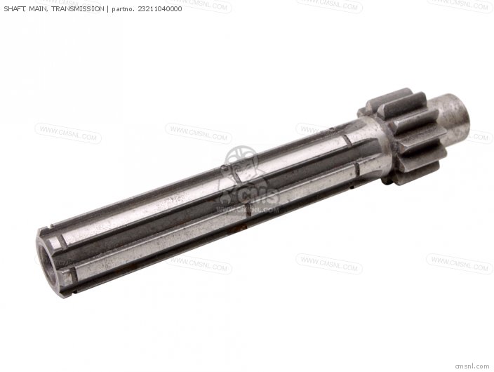 23211040000 Shaft, Main, Transmission Honda buy the 23211040000 at