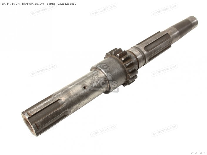 SHAFT, MAIN, TRANSMISSION for CB77 GENERAL EXPORT (142683) order at CMSNL