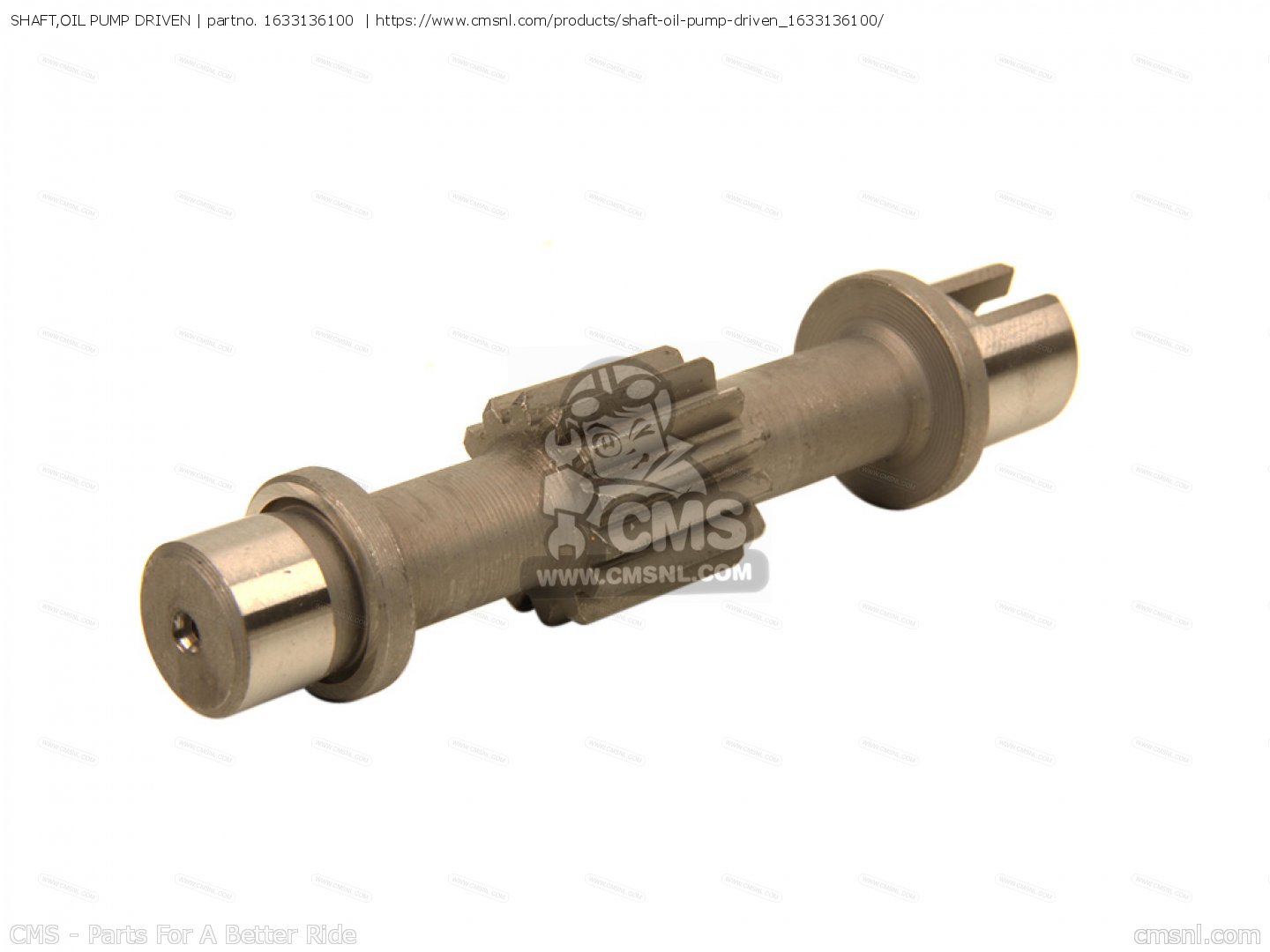 1633136100 Shaft,oil Pump Driven Suzuki buy the 1633136100 at CMSNL