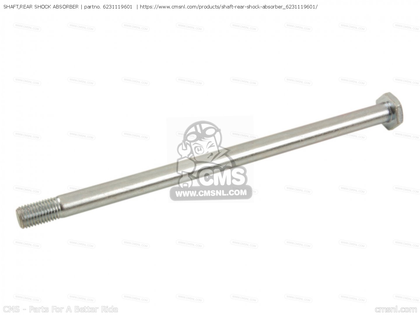 SHAFT,REAR SHOCK ABSORBER for FA50 1991 (M) order at CMSNL
