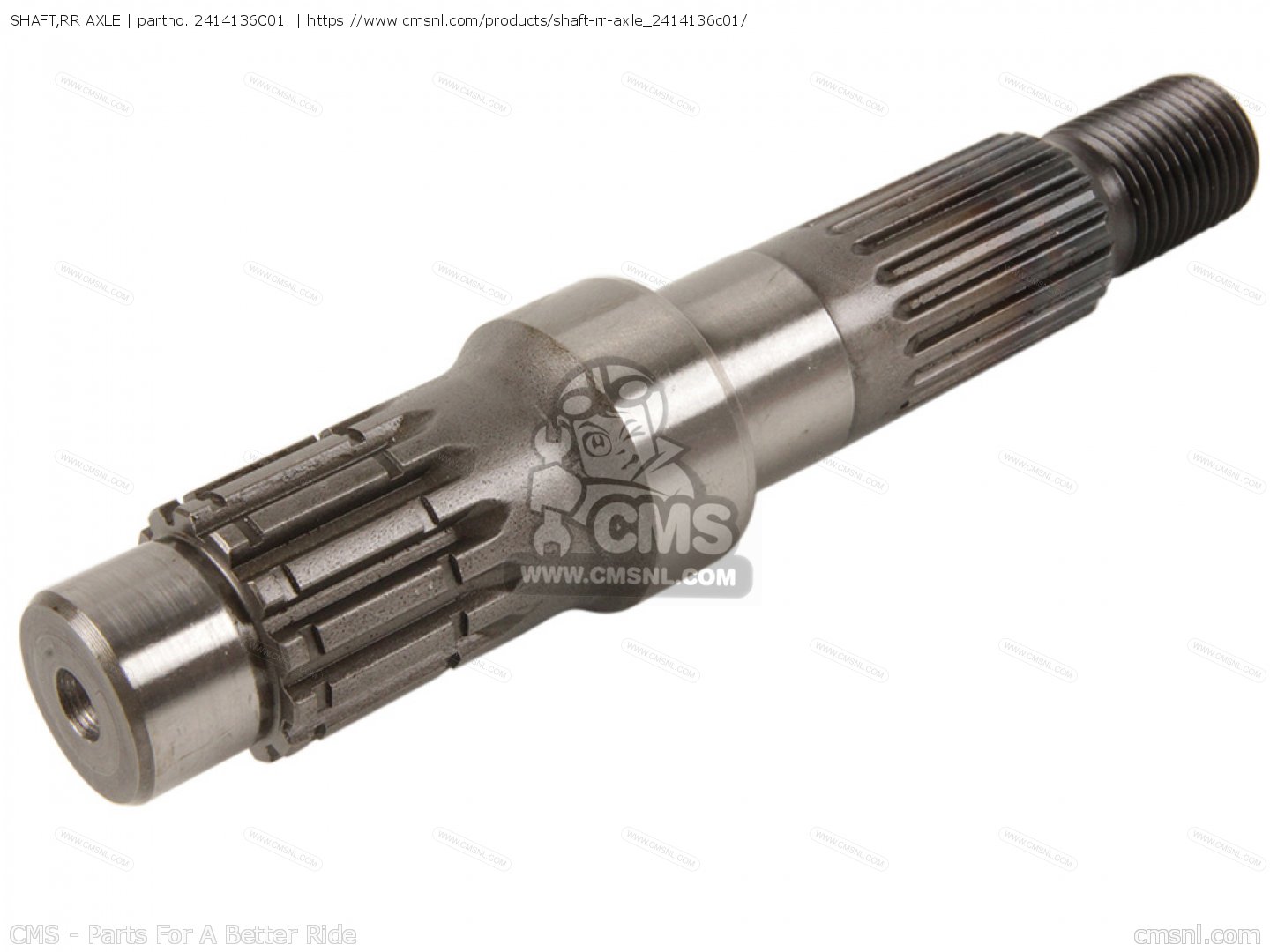 SHAFT,RR AXLE for AP50 1996 (T) order at CMSNL