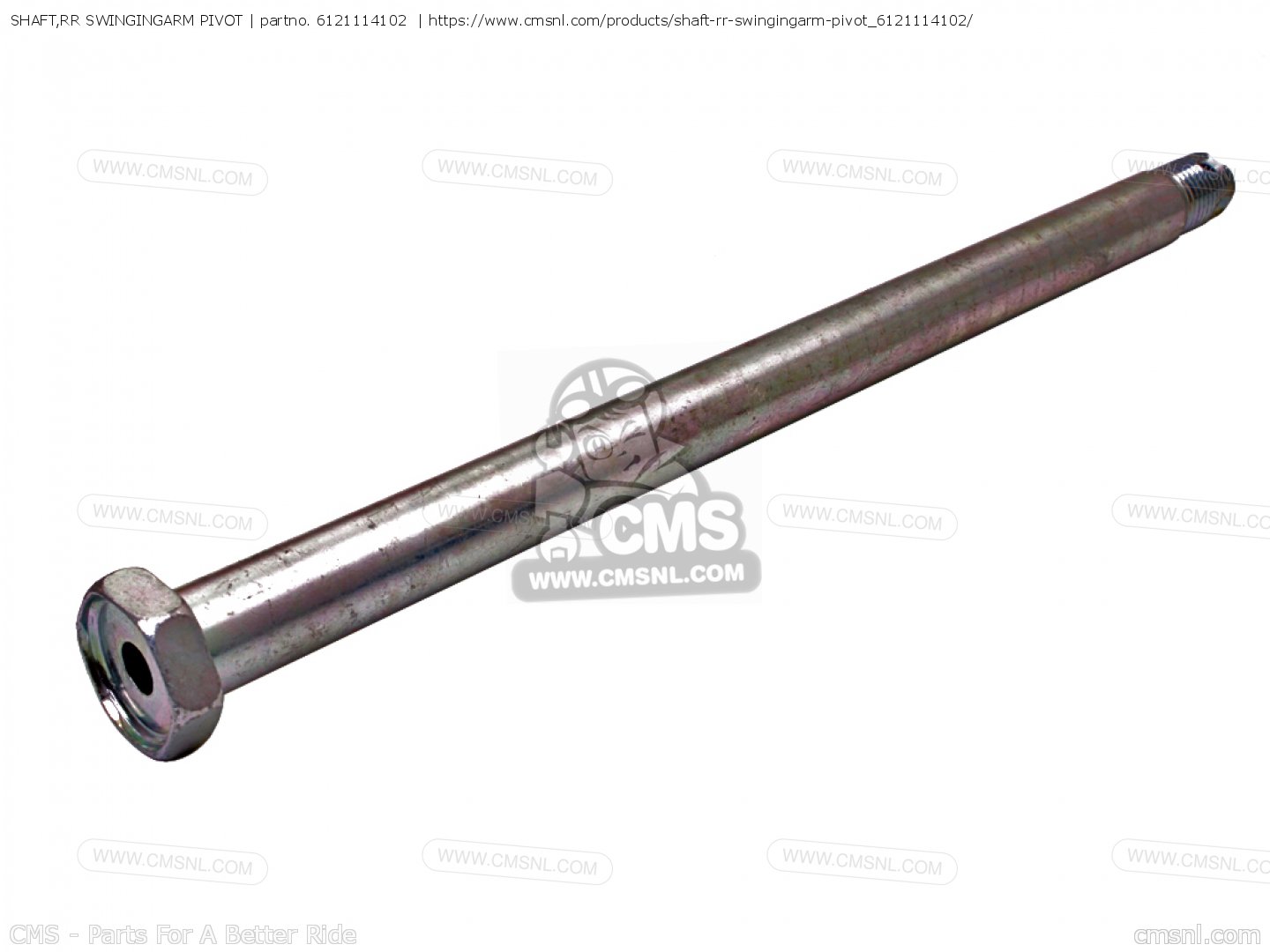 SHAFT,RR SWINGINGARM PIVOT For RM250 1982 (Z) USA (E03) - Order At CMSNL