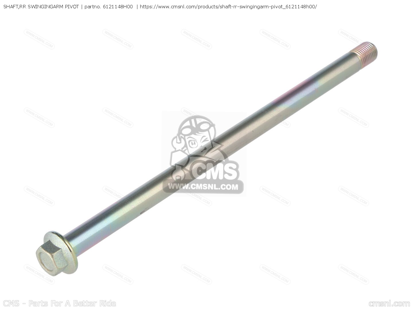 6121148H00: Shaft,rr Swingingarm Pivot Suzuki - Buy The 61211-48H00 At ...