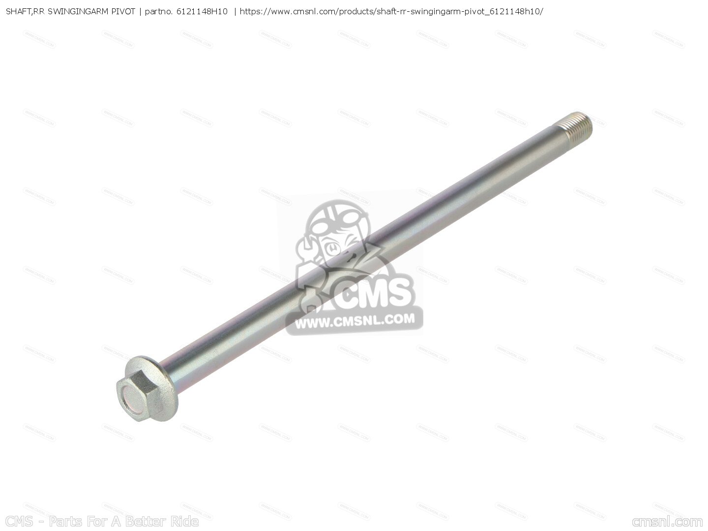 6121148H10: Shaft,rr Swingingarm Pivot Suzuki - Buy The 61211-48H10 At ...