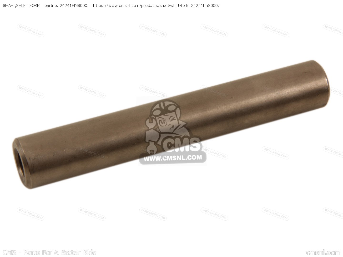 24241HN8000: SHAFT,SHIFT FORK Honda - buy the 24241-HN8-000 at CMSNL