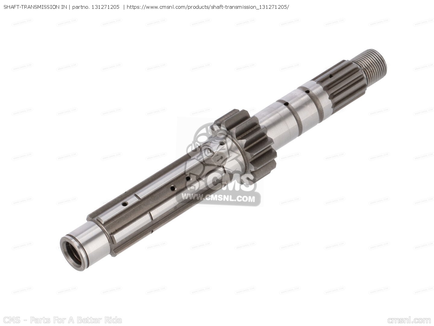 131271205: SHAFT-TRANSMISSION IN Kawasaki - buy the 131271205 at CMSNL