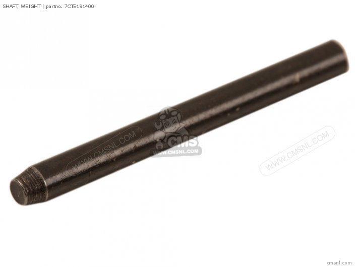 Yamaha SHAFT, WEIGHT 7CTE191400 Yamaha SHAFT, WEIGHT 7CTE191400